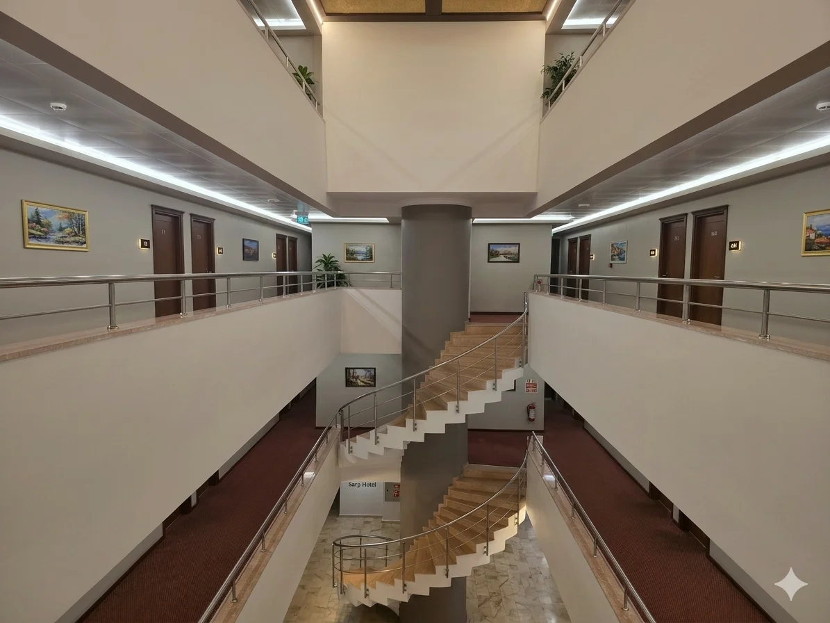 Sarp Hotel iç mekan — Artvin Kemalpaşa oteli